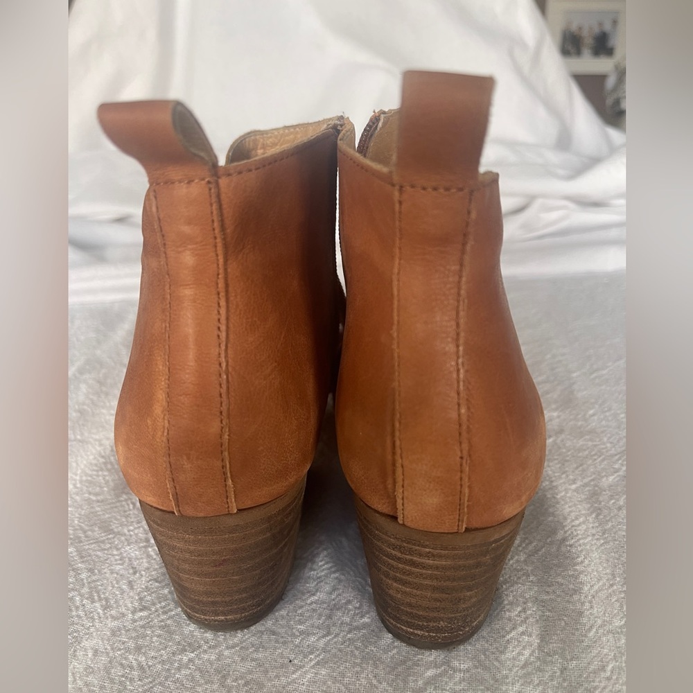 Corso Comi peep-toe leather booties - Picture 5 of 5